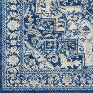 Livabliss Monaco Medallion Area Rug Machine Woven Polypropylene for Living Room or Hallway MOC2316-43511
