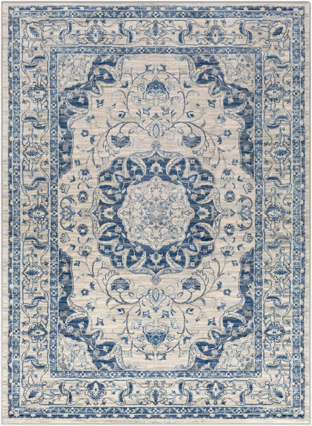 Livabliss Monaco Traditional Polypropylene Area Rug Medium Pile for Hallways and Entryways MOC2318-23