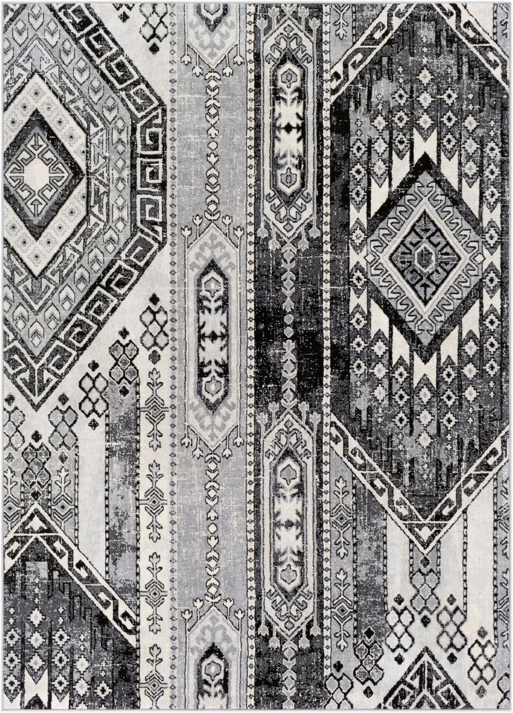 Livabliss Monaco Global Eclectic Polypropylene Area Rug Machine Woven for Living and Dining Rooms MOC2325-810123