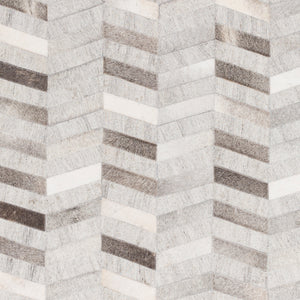 Medora MOD-1008 8' x 10' Handmade Rug MOD1008-810  Dark Brown, Light Brown, Light Gray, Cream Surya