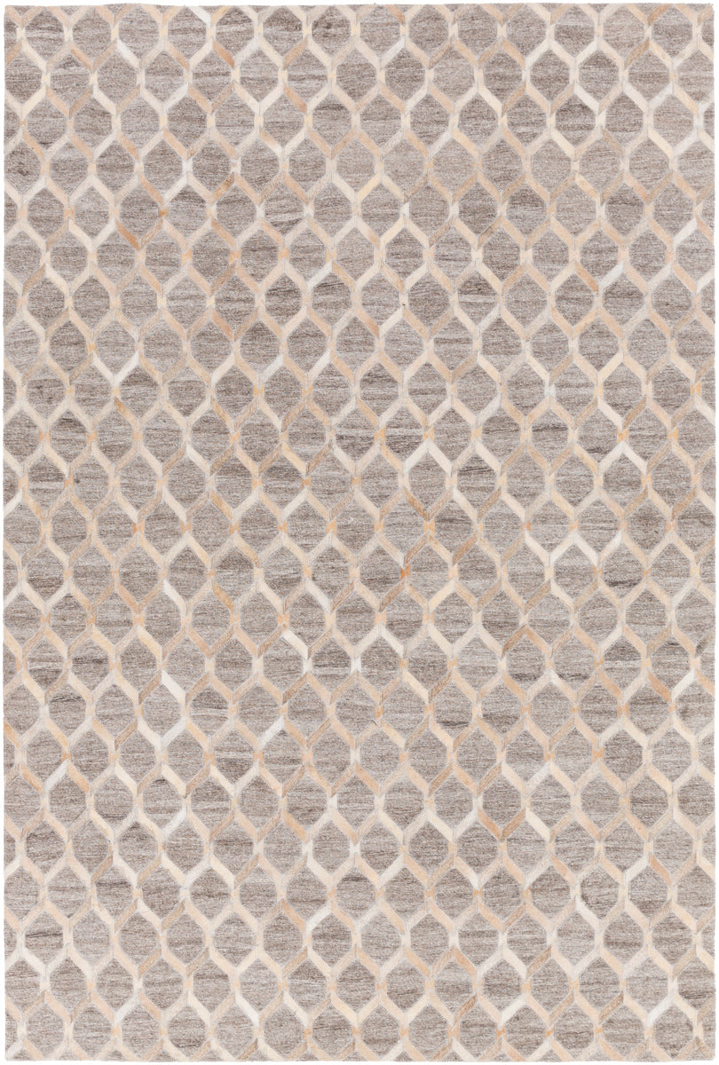 Medora MOD-1009 8' x 10' Handmade Rug MOD1009-810  Beige, Medium Gray, Cream, Light Brown Surya