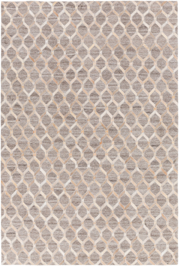 Medora MOD-1009 8' x 10' Handmade Rug MOD1009-810  Beige, Medium Gray, Cream, Light Brown Surya