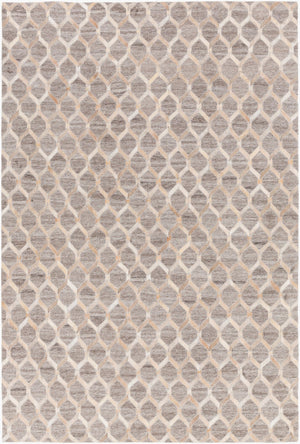 Surya Medora 2' X 3' Handmade Chenille-viscose Area Rug – Luxurious, Easy-clean Design For Your Home Beige Hair On Hide,Chenille,Viscose Mod1009-23