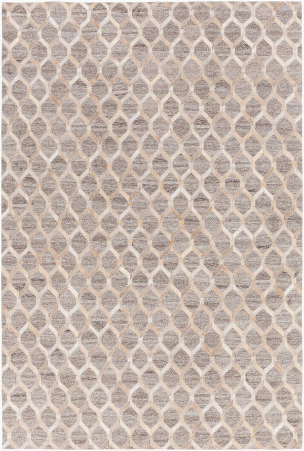 Surya Medora 2' X 3' Handmade Chenille-viscose Area Rug – Luxurious, Easy-clean Design For Your Home Beige Hair On Hide,Chenille,Viscose Mod1009-23