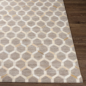 Medora MOD-1009 8' x 10' Handmade Rug MOD1009-810  Beige, Medium Gray, Cream, Light Brown Surya