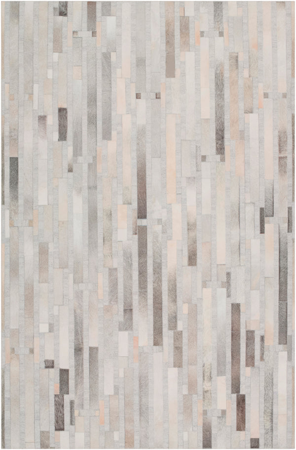 Medora MOD-1016 6' x 9' Handmade Rug MOD1016-69  Light Brown, Light Gray, Ivory, Brown Surya