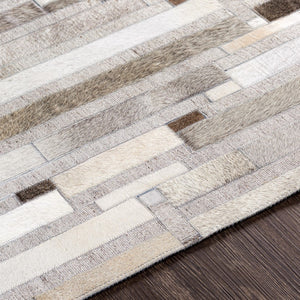 Surya Medora 2' X 3' Handmade Chenille-viscose Area Rug – Luxurious, Easy-clean Design For Your Home Gray Hair On Hide,Chenille,Viscose Mod1016-23