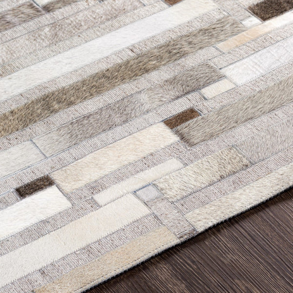 Surya Medora 2' X 3' Handmade Chenille-viscose Area Rug – Luxurious, Easy-clean Design For Your Home Gray Hair On Hide,Chenille,Viscose Mod1016-23