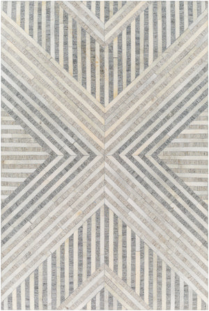 Medora MOD-1028 9' x 13' Handmade Rug MOD1028-913  Medium Gray, Cream, Beige Surya