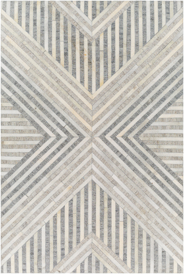 Medora MOD-1028 9' x 13' Handmade Rug MOD1028-913  Medium Gray, Cream, Beige Surya