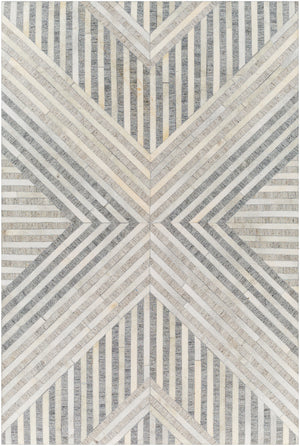 Medora MOD-1028 9' x 13' Handmade Rug MOD1028-913  Medium Gray, Cream, Beige Surya