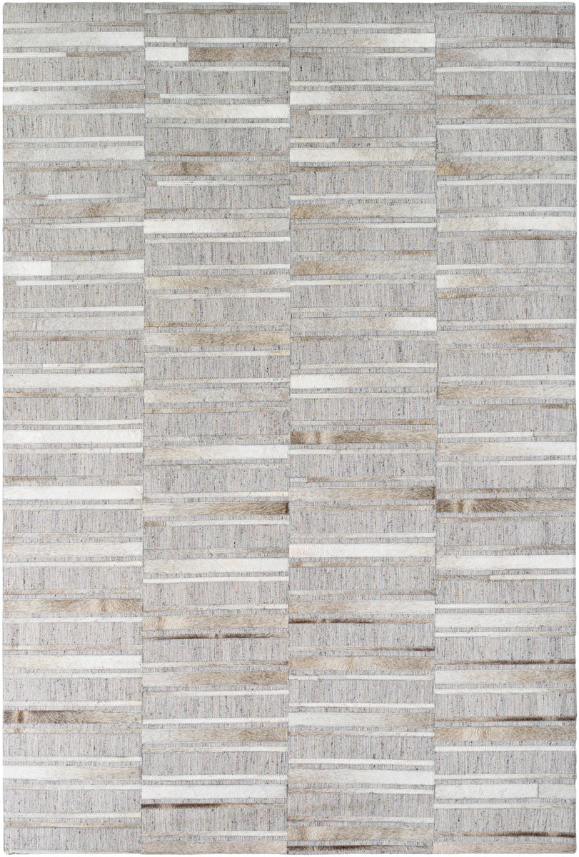 Medora MOD-1029 9' x 13' Handmade Rug MOD1029-913  Pale Slate, Metallic - Silver, Light Silver Surya