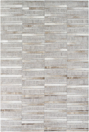 Medora MOD-1029 9' x 13' Handmade Rug MOD1029-913  Pale Slate, Metallic - Silver, Light Silver Surya