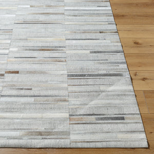 Medora MOD-1029 9' x 13' Handmade Rug MOD1029-913  Pale Slate, Metallic - Silver, Light Silver Surya