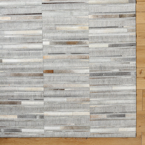 Medora MOD-1029 9' x 13' Handmade Rug MOD1029-913  Pale Slate, Metallic - Silver, Light Silver Surya