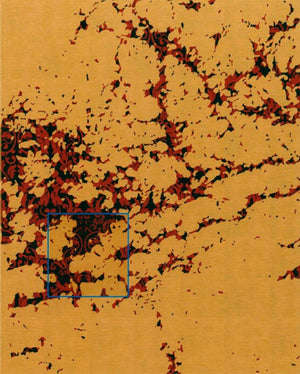 Pasargad Home Modern Collection Hand-knotted Abstract Silk & Wool Area Rug For Elegant Spaces   Plv-20131 2x2