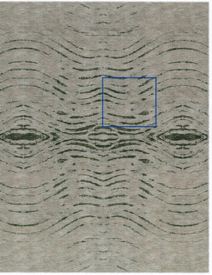 Pasargad Home Modern Collection Hand-knotted Abstract Silk & Wool Area Rug For Elegant Spaces   Plv-20138 2x2