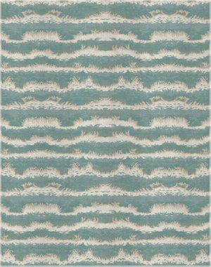 Pasargad Home Modern Collection Hand-knotted Abstract Silk & Wool Area Rug For Elegant Spaces   Plv-201522 2x3