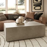 VIG Furniture Modrest Fresno - Modern Grey Concrete Coffee Table VGGR-689980-GRY