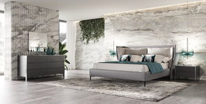 VIG Furniture Modrest Jolene - Modern Grey Bedroom Set VGBBMA2013-SET