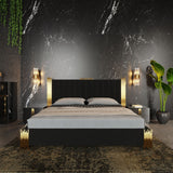 VIG Furniture Modrest Token Modern Black & Gold Bed VGVCBD815-BED