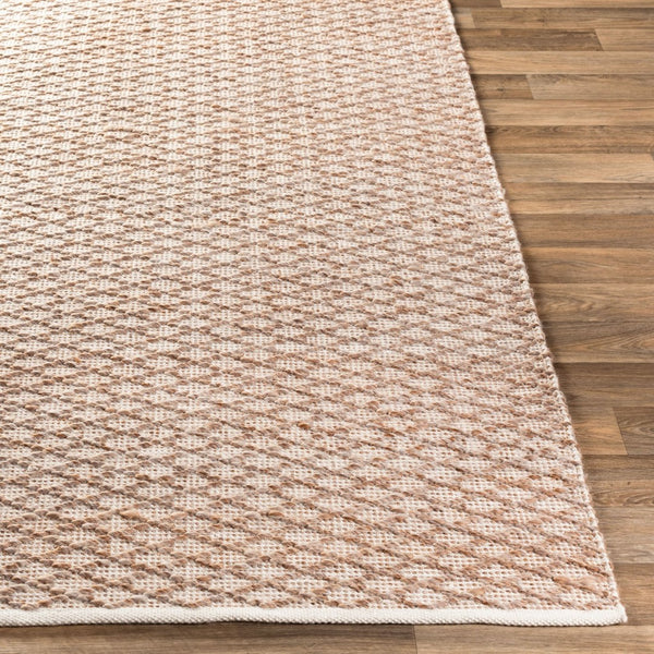 Surya Modena Handwoven Polyester Area Rug with High Low Pile Texture for Entryway Accent MOE1001-23
