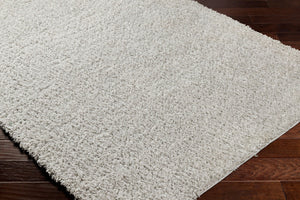 Livabliss Moda Plush Polyester Shag Area Rug Cozy High Pile Minimalist Design for Living Rooms MOG2309-9212