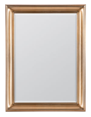 Hooker Furniture Eleana Landscape Mirror With Beveled Glass And Sunlit Bronze Frame — Transitional Horizontal Accent 7252-90008-15