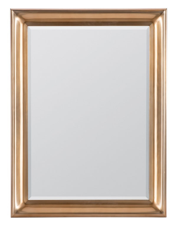 Hooker Furniture Eleana Landscape Mirror With Beveled Glass And Sunlit Bronze Frame — Transitional Horizontal Accent 7252-90008-15