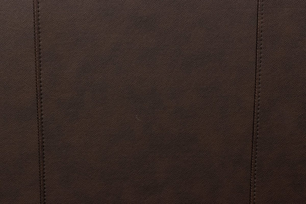 Porter Designs Porter Mantua Elegant Top Grain Leather Sofa In Brown - Stylish, Comfortable & Modern Design Brown Leather 02-189-01-4667