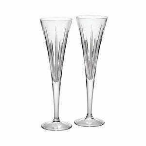 Lenox Reed and Barton Soho Crystal 2 Piece Toasting Flute Set Clear, NO COLOR GLASS,CRYSTAL 2989/2286