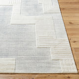 Molde MOL-2300 9' x 12' Handmade Rug MOL2300-912  Light Silver, Silver Surya