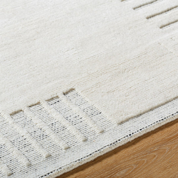 Surya Molde Handmade Wool Rug 2' X 3' - Luxurious Hand-loomed Design For Stylish Home Decor Enhancements Ivory Wool Mol2301-23