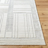 Molde MOL-2302 9' x 12' Handmade Rug MOL2302-912  Light Silver, Silver Surya