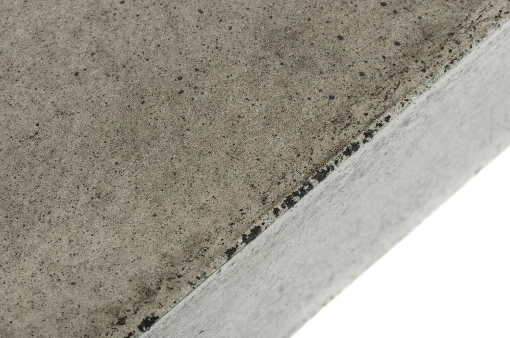 VIG Furniture Morley Square Concrete Coffee Table, 43" Modern Industrial Centerpiece — Sealed Fiber-Reinforced Design VGGR640930