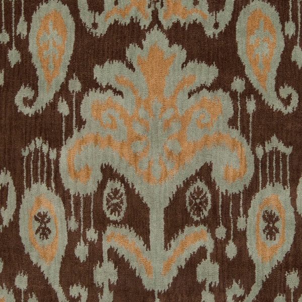 Surya Mosaic 9' X 13' Handmade Rug - Elegant Global Design, Luxurious Nz Wool, Medium Pile, Charming Decor Medium Brown Nz Wool Mos1080-913