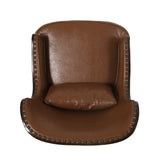 Christopher Knight Home® - Noble House - Mantua Contemporary Upholstered Accent Chair with Nailhead Trim