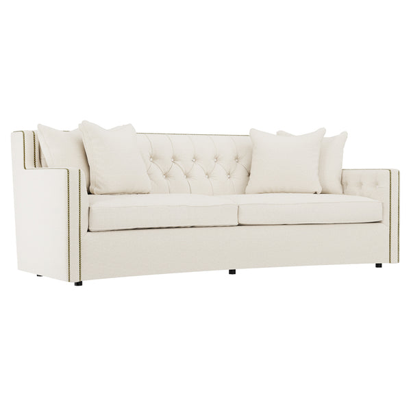 Bernhardt Candace Fabric Sofa 5558-000 White B7277_5558-000 Bernhardt