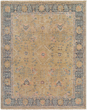 Surya Monterey Handmade 2' X 3' Wool Rug - Traditional Meets Modern Style For Timeless Home Elegance Sage Wool Moy2306-23