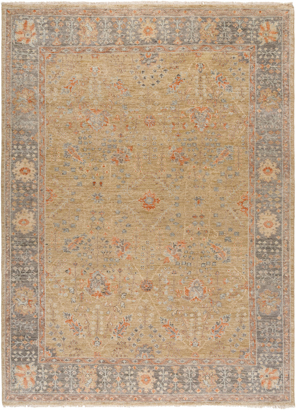 Monterey MOY-2306 9' x 12' Handmade Rug MOY2306-912  Prairie Dust, Khaki Surya
