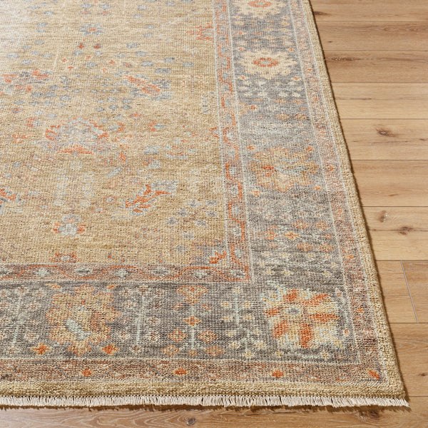 Monterey MOY-2306 9' x 12' Handmade Rug MOY2306-912  Prairie Dust, Khaki Surya