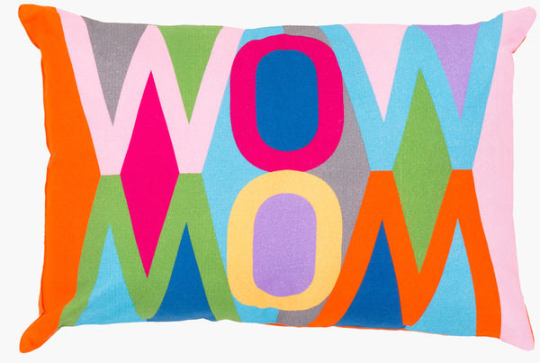 Surya Mod Pop Mp-002 13"L X 19"W Soft Cotton Lumbar Pillow - Stylish Accent For Your Home Decor! Lavender Cotton Mp002-1319