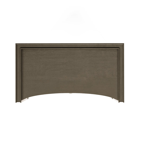 A.R.T. Furniture Cove Bachelor’S Chest - Glam Transitional Storage With Usb Chargers, Concave Design & Flared Legs Grey Rubberwood Solids,Primavera Veneers,Metal 349158-2743