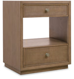 Sonnet Two-Drawer Nightstand Medium Wood 6072-90116-85 Hooker Furniture