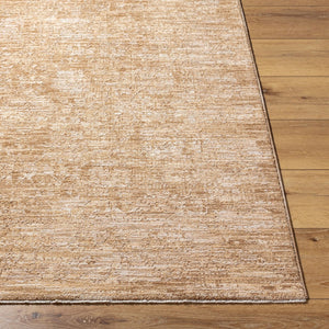 Livabliss Masterpiece Persian European Woven Area Rug with Fringe for Dining and Living Rooms Beige, Tan 5'3" x 5'3" MPC2300-53RD