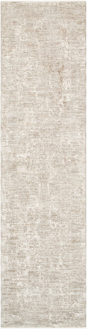 Livabliss Masterpiece Mpc-2301 Turkish Woven Traditional Area Rug with Fringe for Living Rooms Cream, Light Gr 2'7" x 7'3" MPC2301-2773