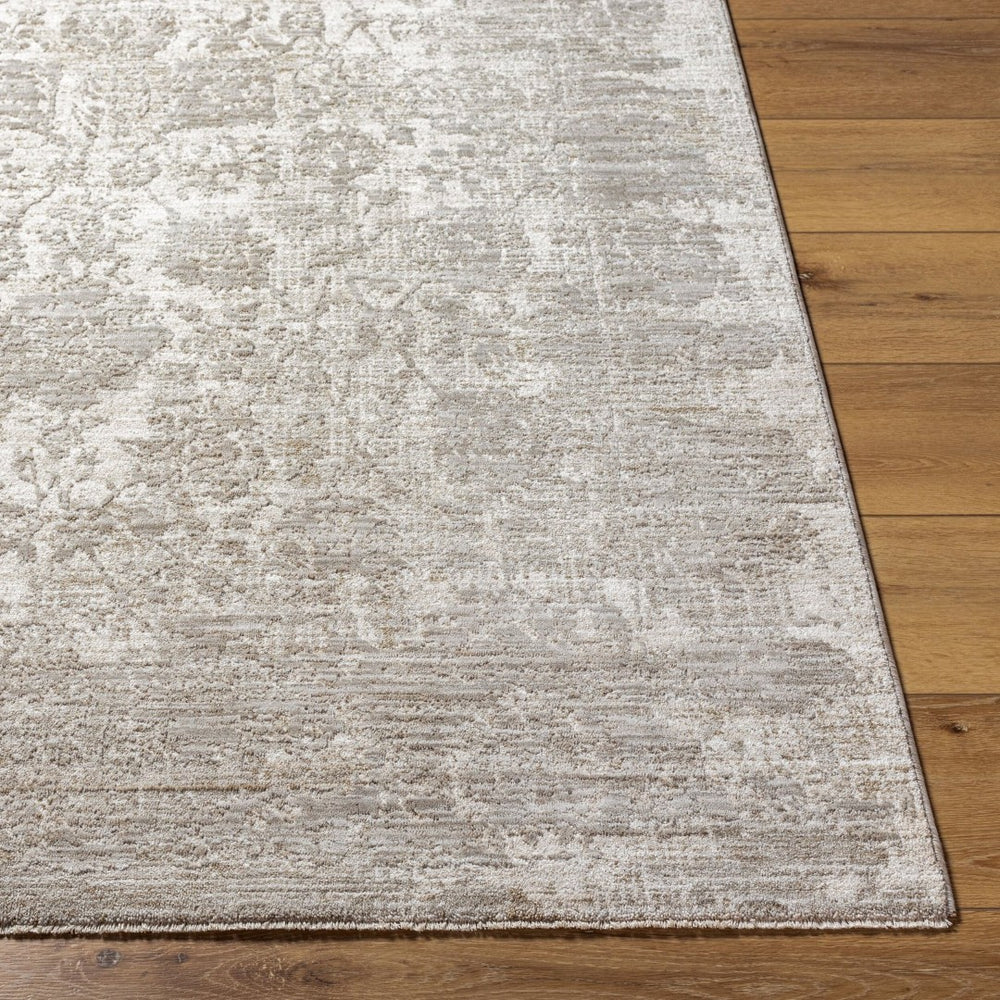 Livabliss Masterpiece Mpc-2301 Turkish Woven Traditional Area Rug with Fringe for Living Rooms Cream, Light Gr 2'7" x 3'11" MPC2301-27311
