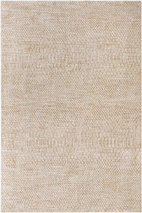 Livabliss Masterpiece Bohemian Area Rug Turkey Woven Polyester Fringe Accent Living Room Floor Light Gray, Med 9' x 12'2" MPC2303-9122