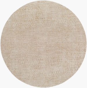 Livabliss Masterpiece Bohemian Area Rug Turkey Woven Polyester Fringe Accent Living Room Floor Light Gray, Med 6'7" x 6'7" MPC2303-67RD