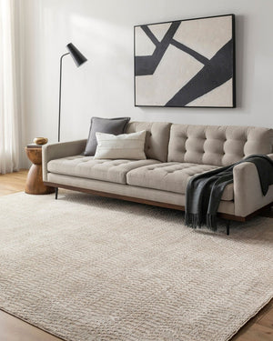 Livabliss Masterpiece Traditional Fringed Polyester Area Rug Woven in Turkey for Large Living Spaces Light Gray, Med 7'10" x 10'2" MPC2305-710102